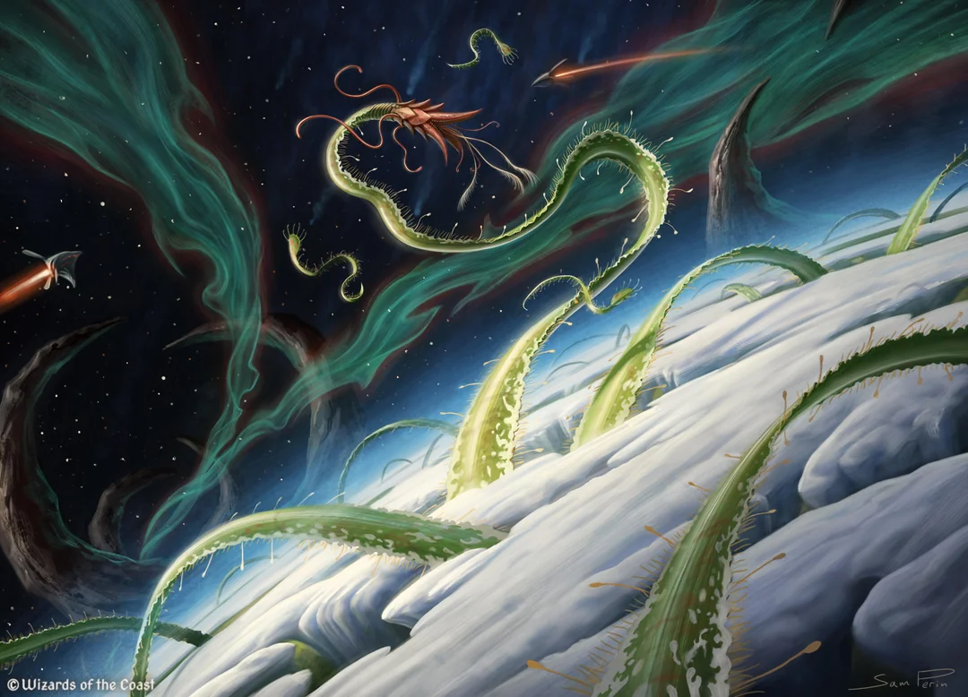 Ouroboroid card artwork from Magic The Gathering